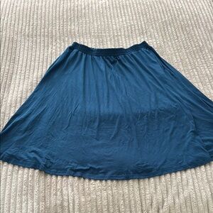 Elegant Blue Women's Skirt